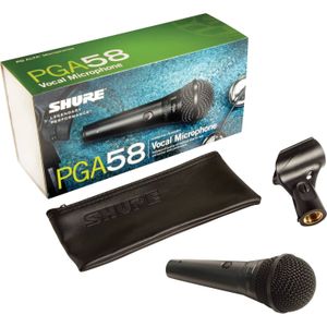 Micrófono Vocal Dinámico Cardioide Shure Pga58 Lc