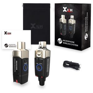 Sistema de Micrófono Inalámbrico Digital Xvive Audio U3 2.4 Ghz
