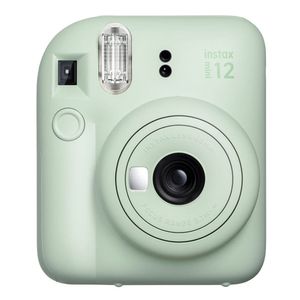 Cámara Fujifilm Instax Mini 12 Exposición automática, lente 60mm, verde pastel