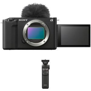 Cámara sin Espejo Sony Zv E1 con Empuñadura de Disparo Inalámbrica Negro