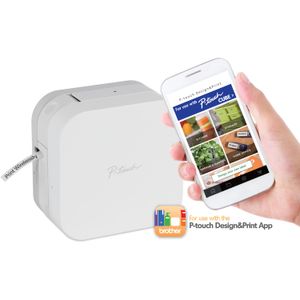 Etiquetadora Brother P Touch Cube Bluetooth Blanco