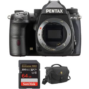 Cámara Dslr Pentax K 3 Mark Iii con Kit de Accesorios Negro
