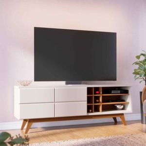 Mesa De Tv 65" Enzo Off White
