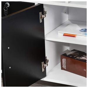 Archivador Leo Ventitas Home Negro y Blanco