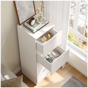 Archivador Manu 4 Compartimientos Ventitas Home Blanco