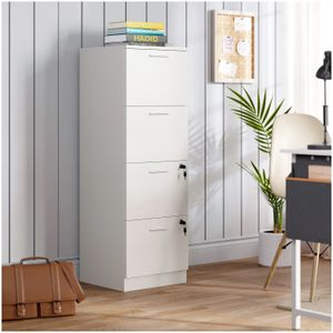 Archivador Manu 4 Compartimientos Ventitas Home Blanco