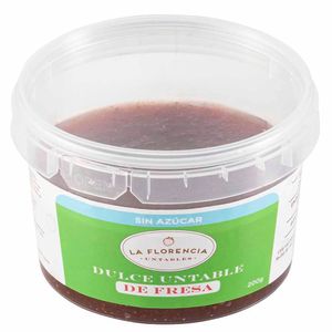 Dulce Untable de Fresa Sin Azúcar LA FLORENCIA Pote 200g