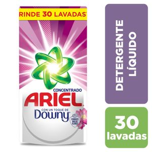 Detergente Líquido ARIEL Concentrado con Downy Doypack 1.2L
