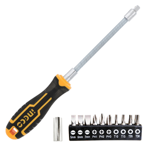 Destornillador Flexible con accesorios Ingco  AKSDFL1208
