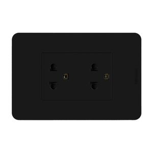 Tomacorriente Duplex Universal Lt Negro Matix Go Bticino