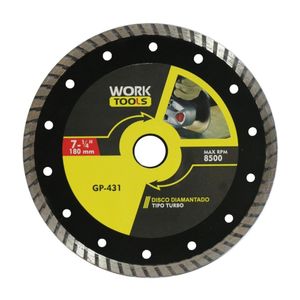 Disco de corte diamantado 7" Turbo