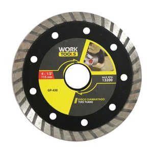 Disco de corte diamantado 4.5" Turbo