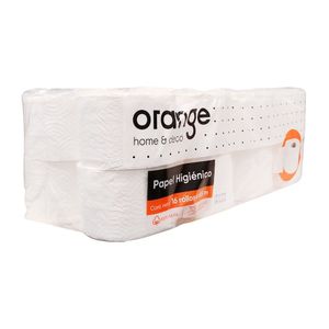 Papel Higienico Orange 100% Pulpa 16 rollos x 65m