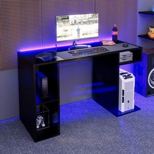 Escritorio Gamer NR 01 120cm Movenda Negro