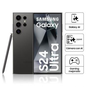 Celular Samsung Galaxy S24 Ultra 6.8" 12GB 512GB Titanium Black