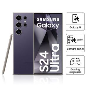 Celular Samsung Galaxy S24 Ultra 6.8" 12GB 512GB Titanium Violet