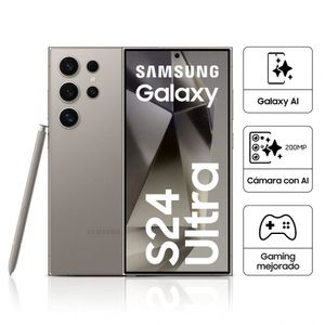 Celular Samsung Galaxy S24 Ultra 6.8" 12GB 512GB  Titanium Gray