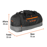 Maleta deportiva viaje maletín 75 cm GRANDE,Truper TRUPER