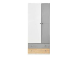 Ropero Armario Juvenil Camilo 2 puertas 2 cajones TU MESITA