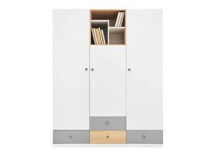 Ropero Armario 3 puertas Cristóbal TU MESITA multicolor