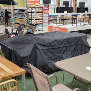 Funda para comedor de terraza 6 a 8 sillas