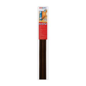 Burlete para Puerta Doble Rollo Marrón Tesa