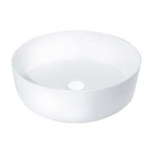 Ovalín circular Manhattan White