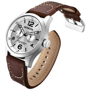 Reloj Invicta I-Force 0765 Multifuncional Acero Inoxidable Correa de Cuero Marrón
