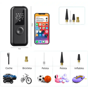 Inflador de Llanta Multifuncional Compresor de Aire AF-C03