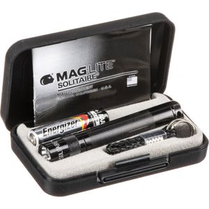 Linterna Maglite Solitaire 1 Cell Aaa Incandescente Negra en Caja de Presentación