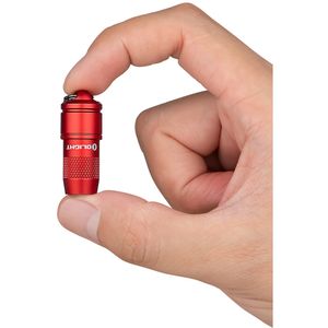Linterna Olight Imini Eos para Llavero Roja