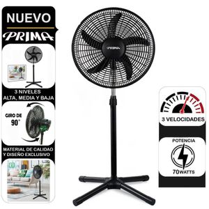Ventilador de Pedestal Prima 18" 70 Watts YL-1805-P