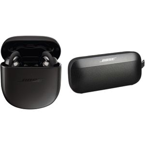 Kit de Auriculares Inalámbricos Bose Quietcomfort Earbuds Ii Y Altavoz Bluetooth Triple Black