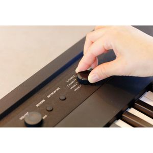 Piano Digital Portátil Korg L1 Liano de 88 Teclas con Cuerpo Delgado Negro