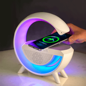 Parlante G Lampara Led con Bluetooth Radio y Cargador