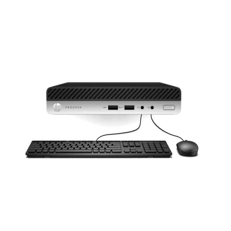HP ProDesk 400 G4 Mini PC - I5 8ème Gen, 256 Go SSD, 8 Go RAM (occasion)