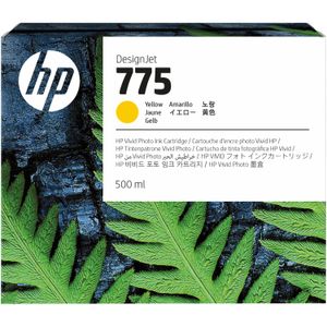 Cartucho de Tinta Original Hp 775 Yellow 500Ml para Impresora Designjet Z6 Pro de 64