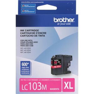 Cartucho de Tinta Magenta de Alto Rendimiento Brother Lc103M Innobella