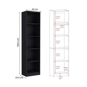 Estante E2 Home Melamina Wengue Tuhome