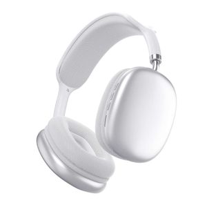 Audífonos bluetooth on ear Decibel Space micrófono integrado, máx. 16 horas,  TF card, blanco