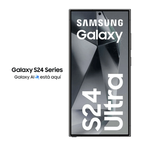 Celular Samsung Galaxy S24 Ultra 512GB, 12GB ram, cámara principal 200MP + 12MP + 10MP + 50MP, frontal 12MP, 6.8", negro
