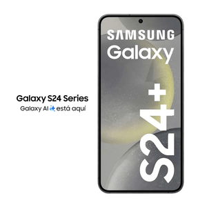 Celular Samsung Galaxy S24 Plus 512GB, 12GB ram, cámara principal 50MP + 12MP + 10MP, frontal 12MP, 6.6", negro