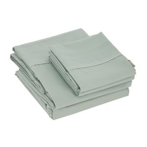 Set Sábanas Algodón Liso 144 Hilos 1.5 plaza