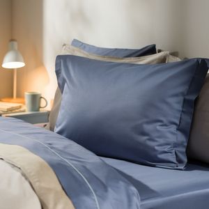 Funda Almohada Algodón satín Liso de 240 Hilos 50x70 cm 50 X 70 cm