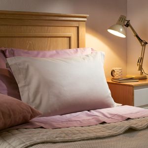 Funda Almohada Algodón satín Liso de 240 Hilos 50x70 cm 50 X 70 cm