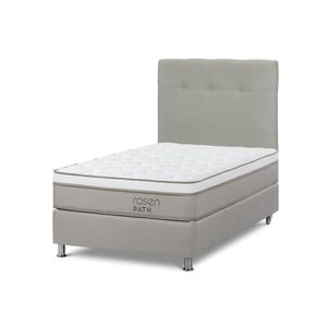 Box Tarima Path Niebla 1.5 Plazas R.N Bennet Natural + 1 Almohada
