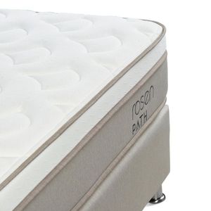Box Tarima Path Niebla 1.5 Plazas R.N Bennet Natural + 1 Almohada