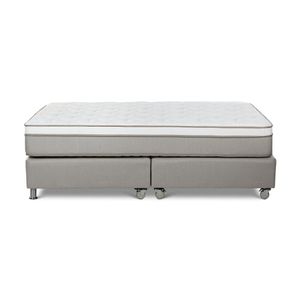 Box Tarima Path Niebla King R.West Niebla + 2 Almohadas