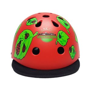 Casco Ladybug Park City Rojo de Bicicleta