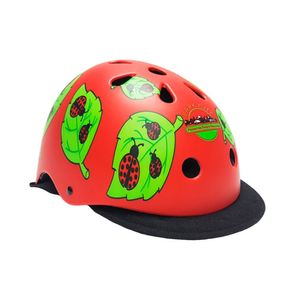 Casco Ladybug Park City Rojo de Bicicleta